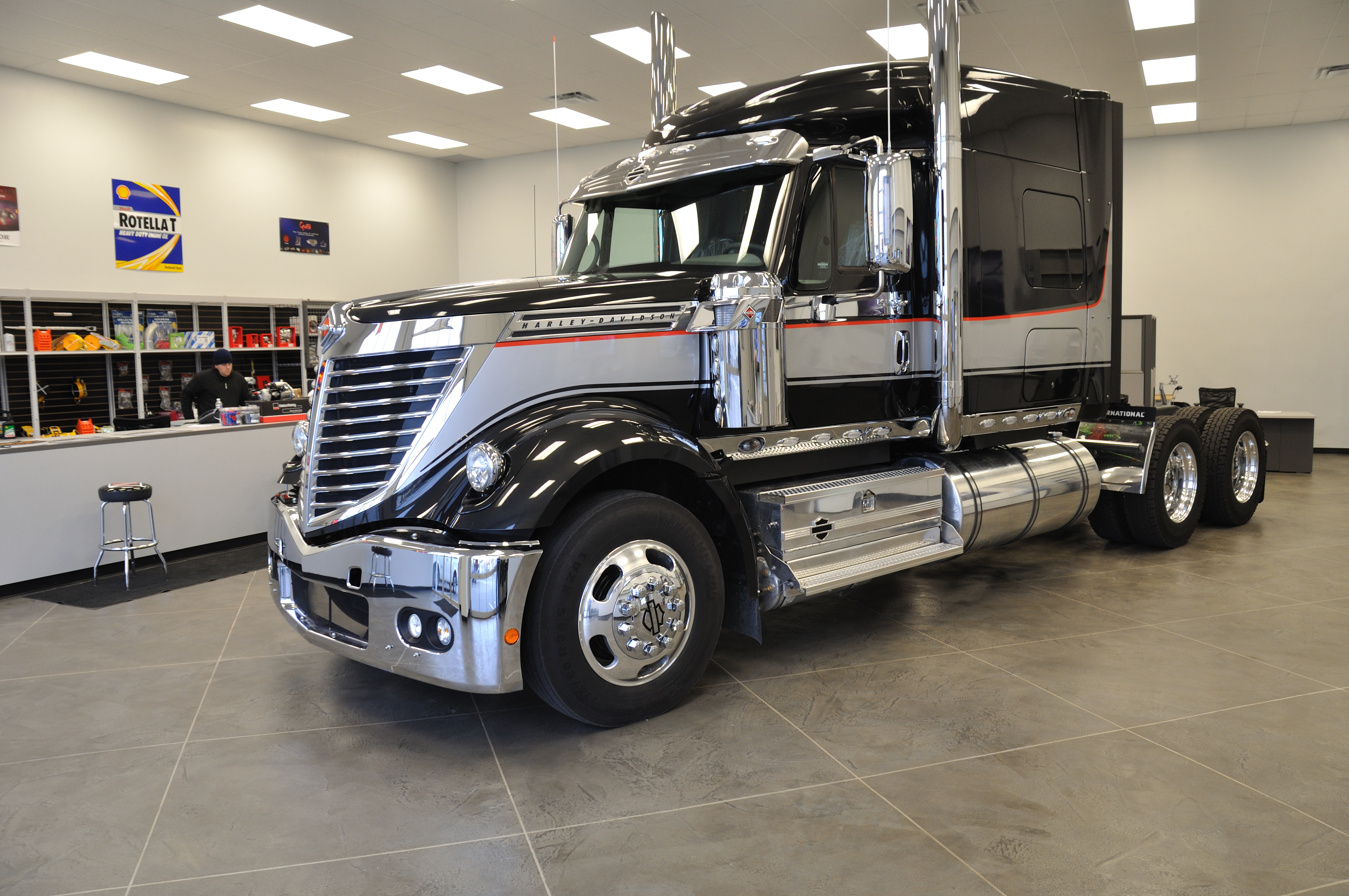 StoneCraft commercial showroom flooring for auto dealership